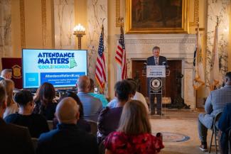 Governor McKee delivers remarks at Attendance Matters 2025-26 Kickoff